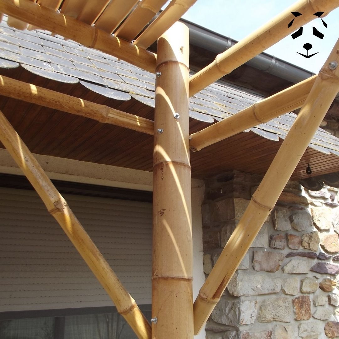 Kit pergola en bambou DIY